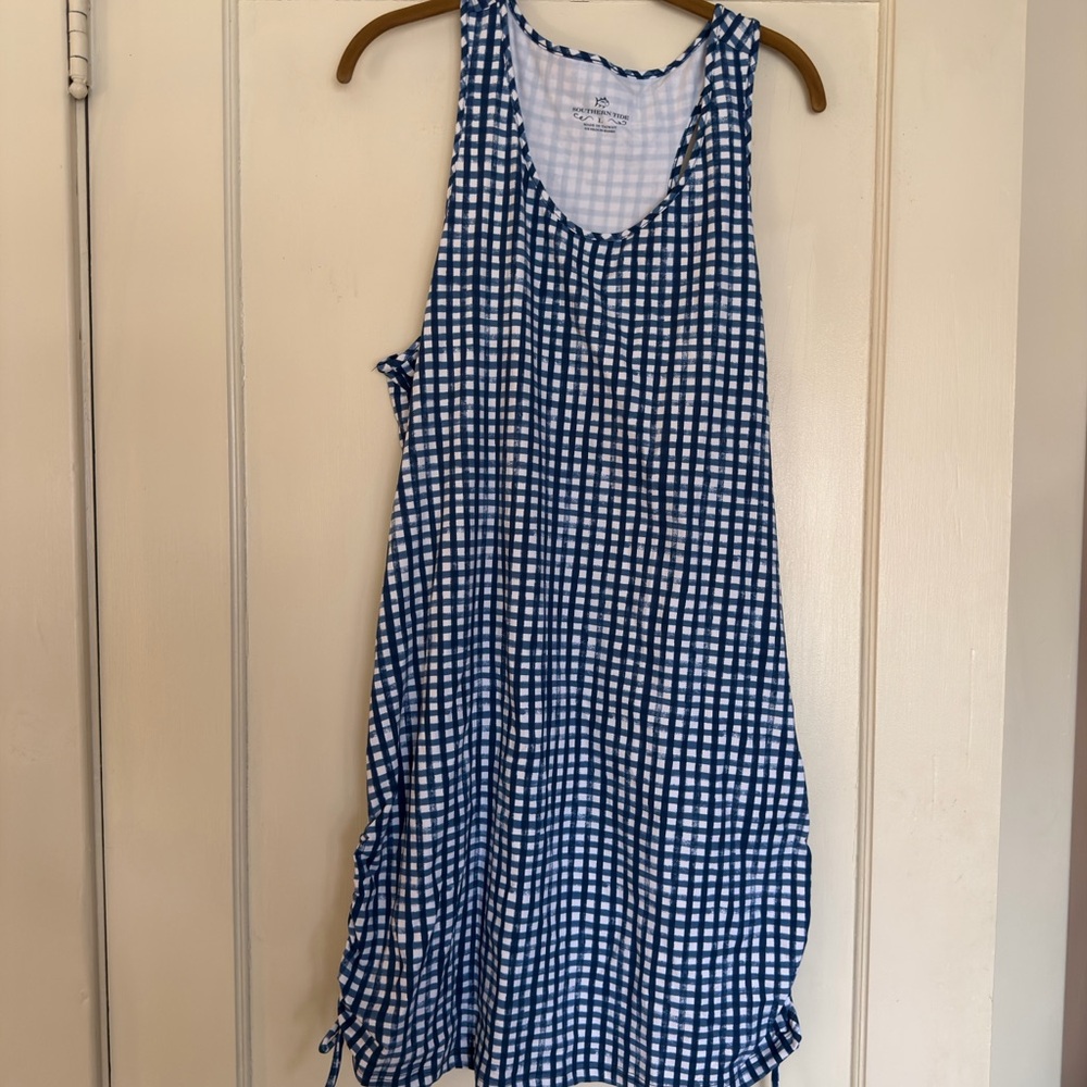 Southern Tides womens Kinsley Performance Dress seven seas blue Large